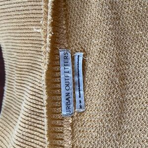 Urban Outfitters Camel Knit Top